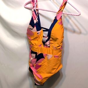 Trina Turk swim & spa collection multi-color one piece swimsuit size 2